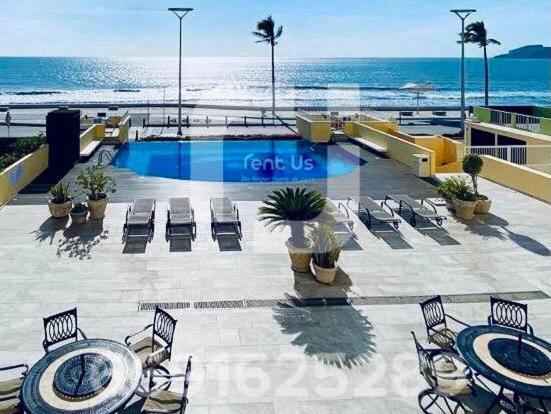Condominio Miramar, Mazatlan en malecón frente a la playa Exterior foto